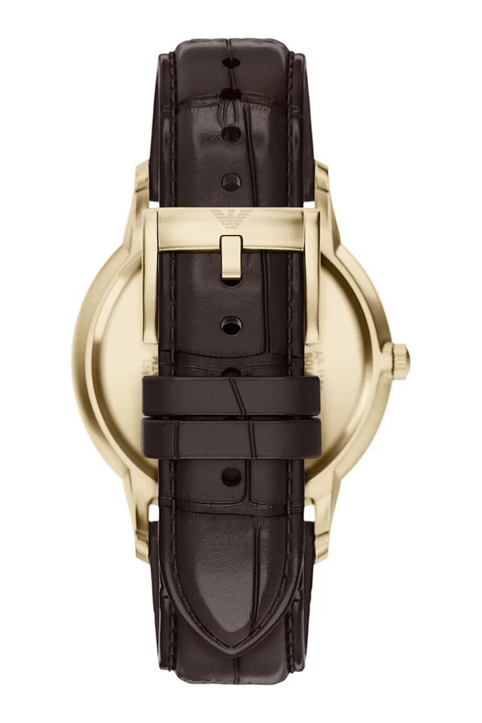 Emporio Armani Zegarek męski Iconico AR11824 brązowy AA00