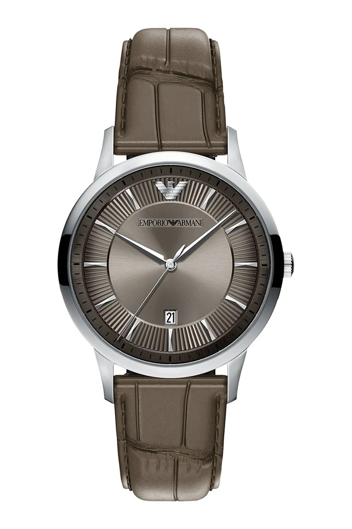 Emporio Armani Zegarek męski Iconico srebrny AR11823