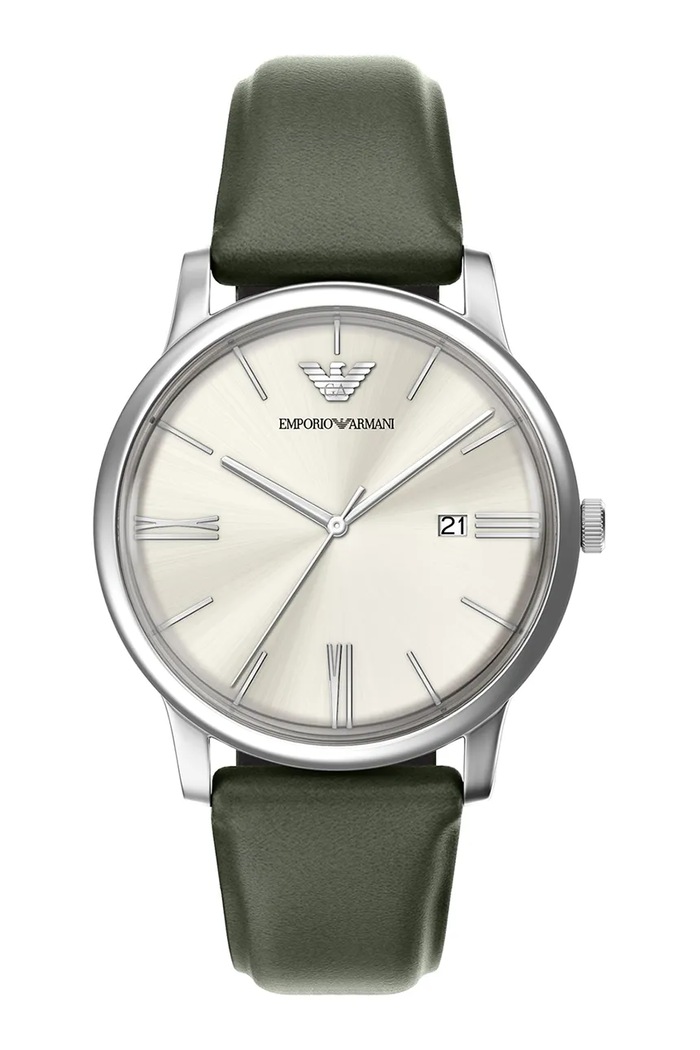 Emporio Armani Zegarek męski Minimalist srebrny AR11811