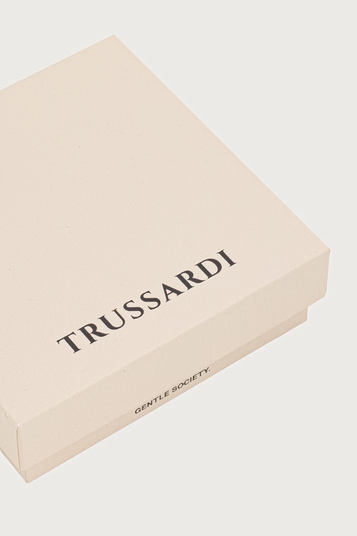 Akcesoria Trussardi bransoletka męska skórzana TJAXZ12 brązowy