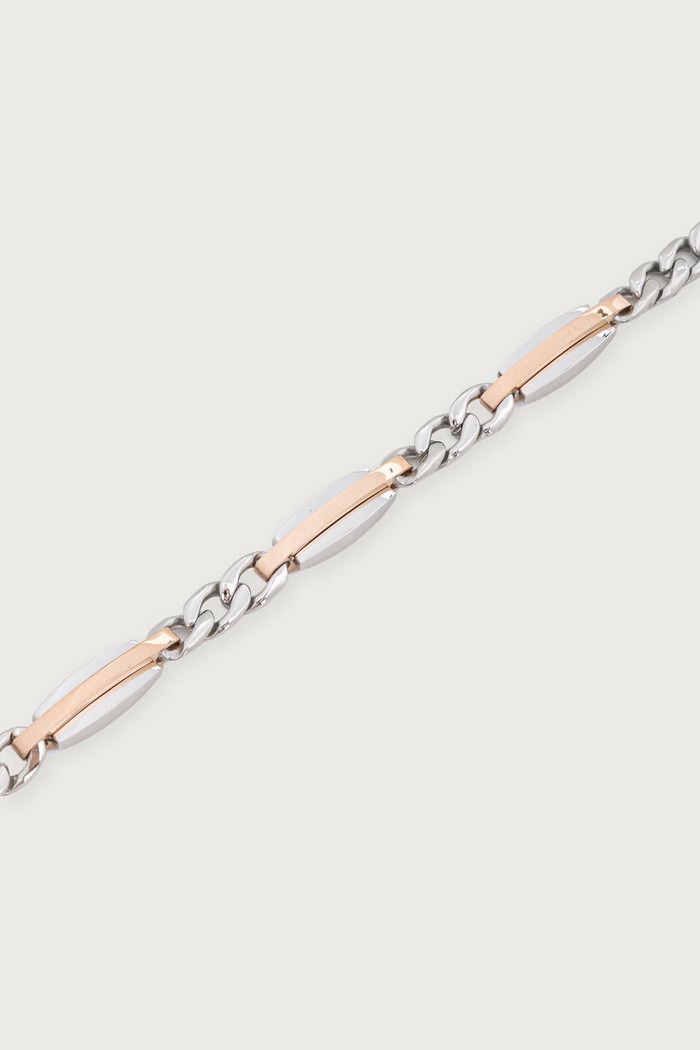 Trussardi bransoletka męska TJAXV38 srebrny AA00