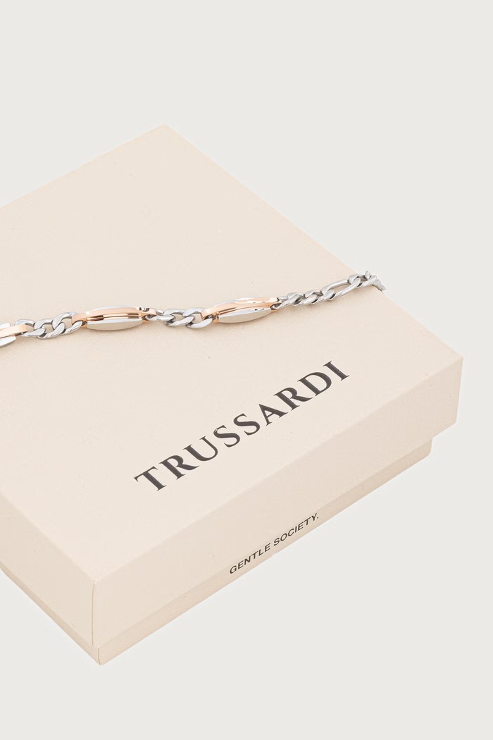 Akcesoria Trussardi bransoletka męska TJAXV38 srebrny