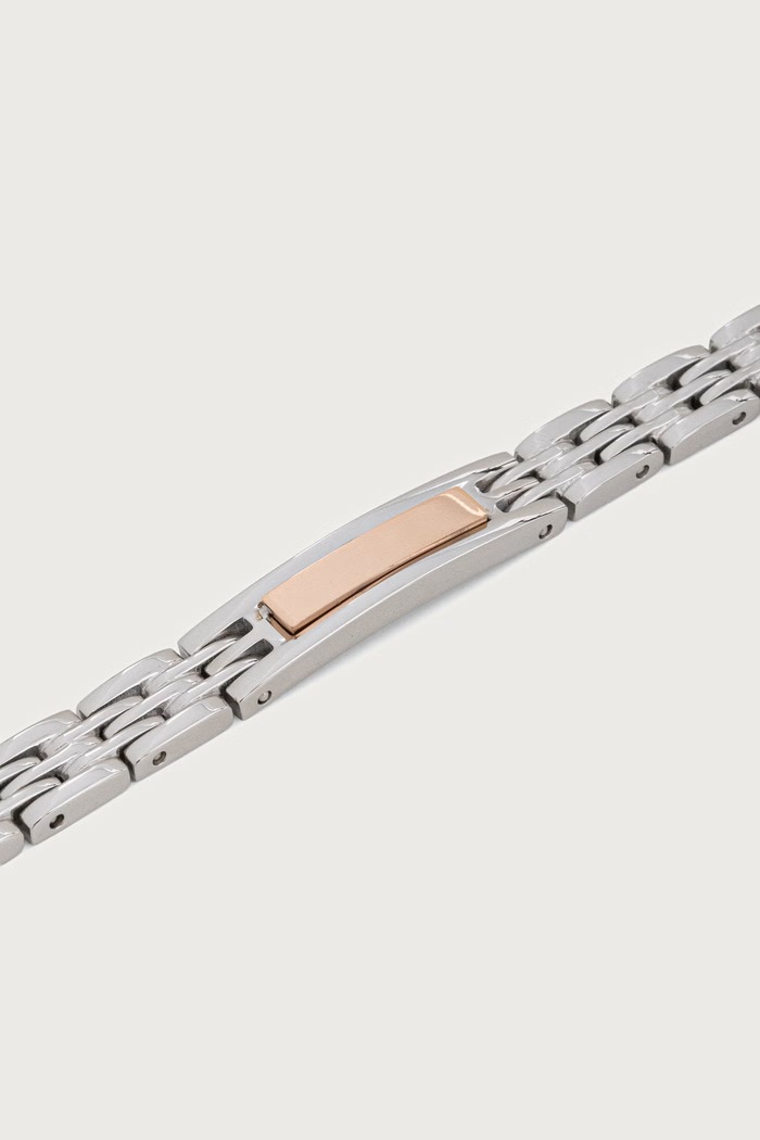 Trussardi bransoletka męska TJAXV34 srebrny AA00