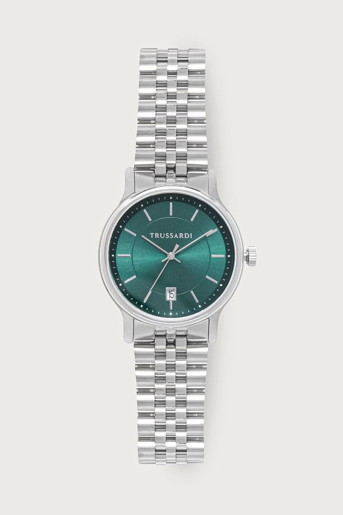 Trussardi ura moška srebrna R2453174005