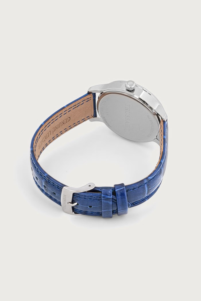 Akcesoria Trussardi zegarek męski R2451174004 niebieski