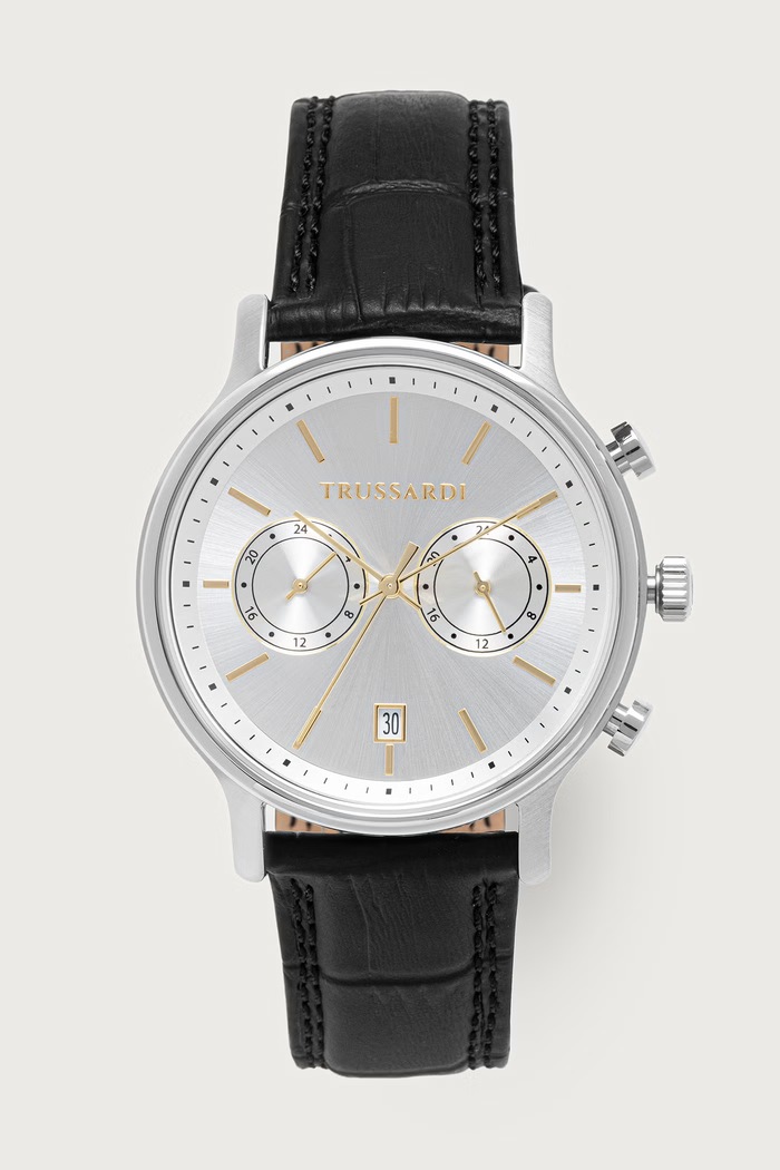 Trussardi zegarek męski czarny R2451174002