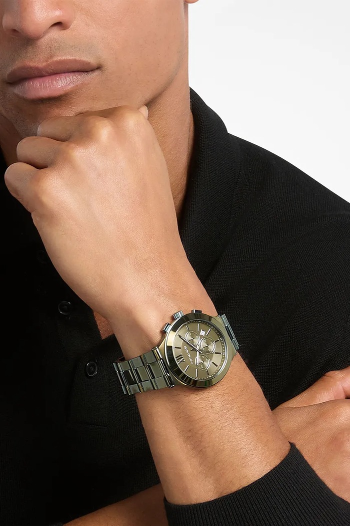 Michael Kors zegarek męski Billie zielony MK9268