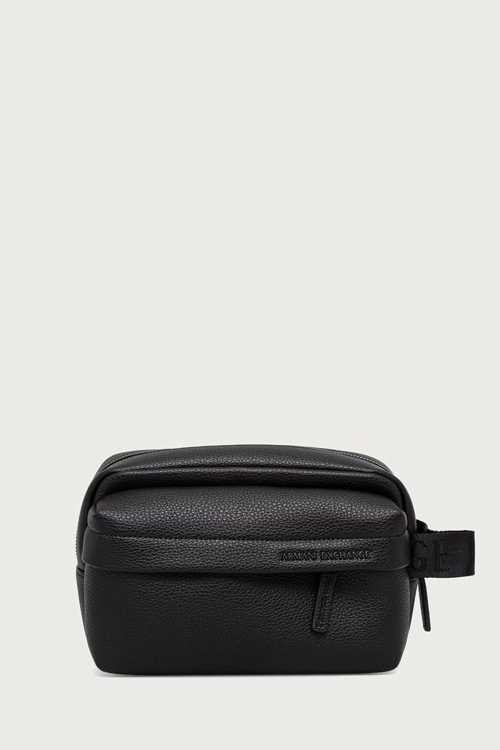 Armani Exchange косметичка чоловіча зі штучної шкіри чорний XM003230.AF26651.NOS