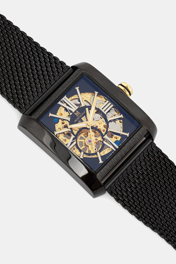 Akcesoria MONTIGNAC zegarek męski RAMPART MOW1301 czarny