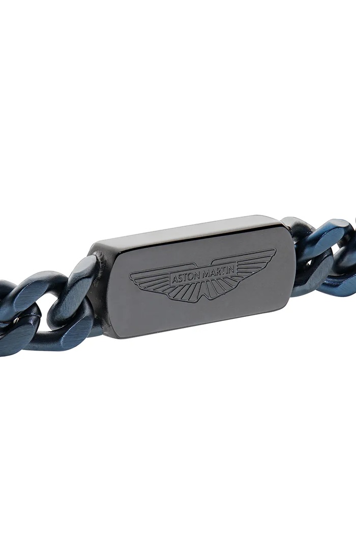 Akcesoria Aston Martin bransoletka męska metalowa MJIUF5BL648 niebieski