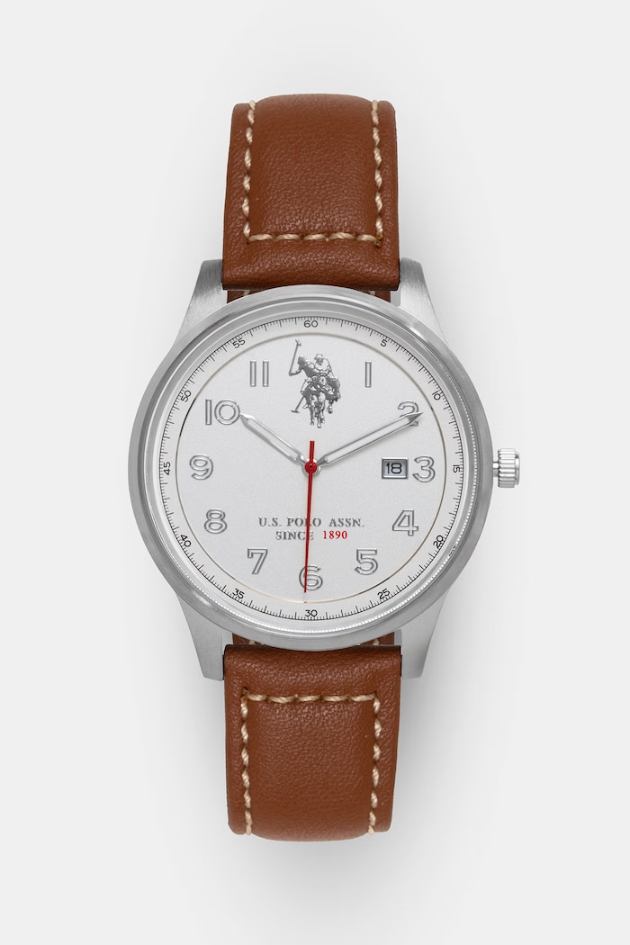 U.S. Polo Assn. zegarek męski JACOB brązowy USP4937WH