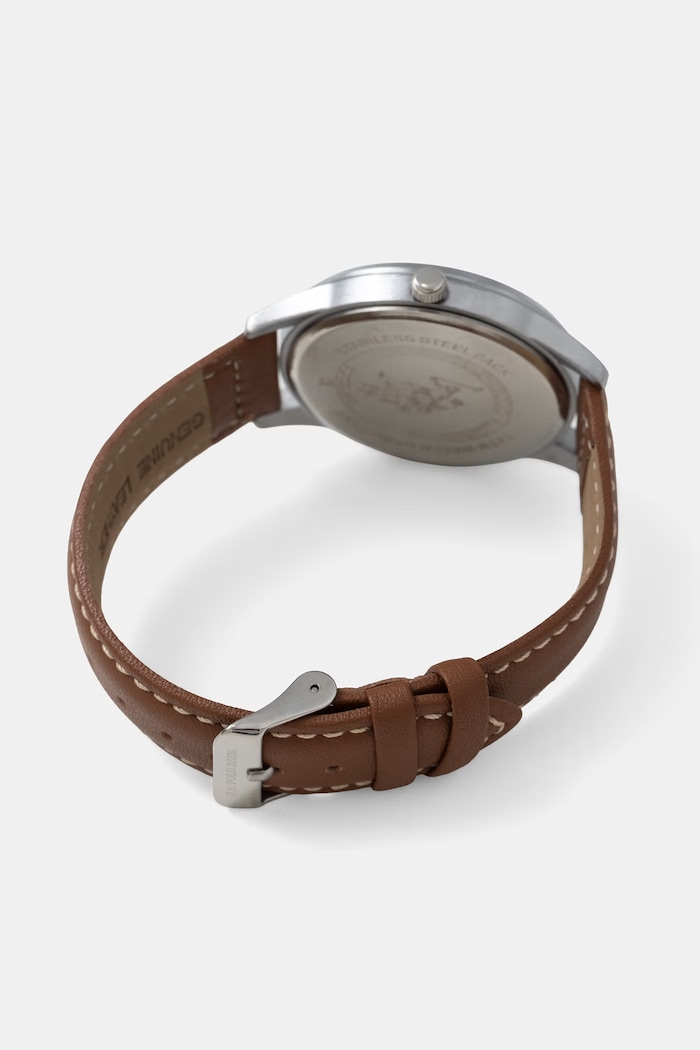 U.S. Polo Assn. zegarek męski JACOB USP4937WH brązowy AA00