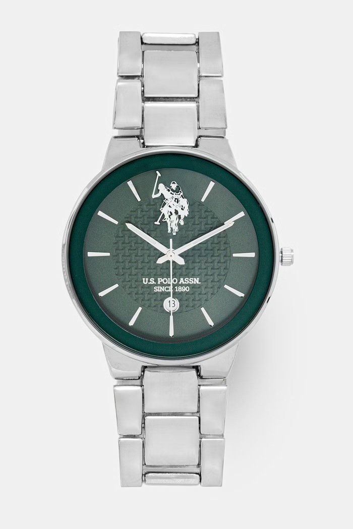 U.S. Polo Assn. zegarek LOGAN srebrny USP7207GR
