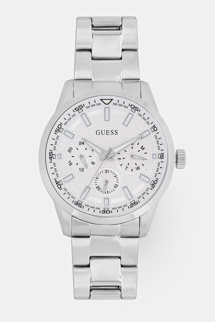 Guess zegarek męski biały GW0963G1