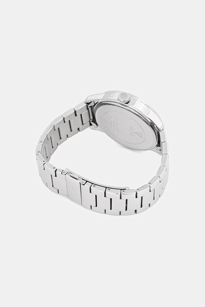 Guess zegarek męski GW0970G1 srebrny AA00