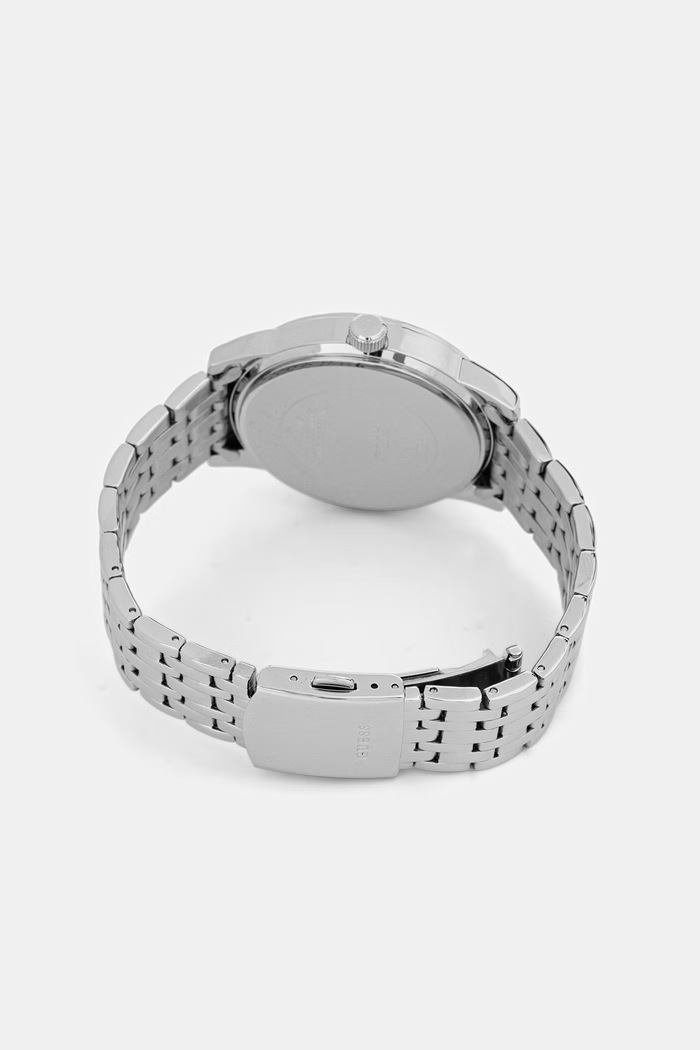 Guess Zegarek męski GW0976G5 srebrny AA00