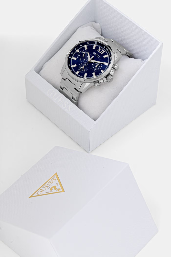 Akcesoria Guess zegarek męski GW0900G4 srebrny