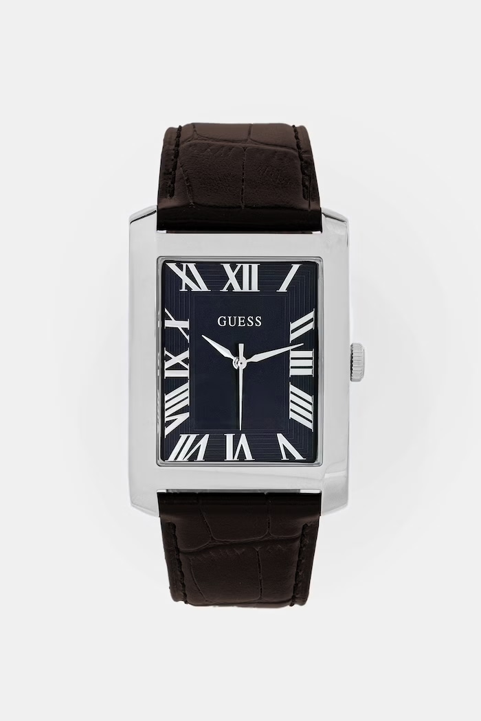 Guess zegarek męski srebrny GW1003G2