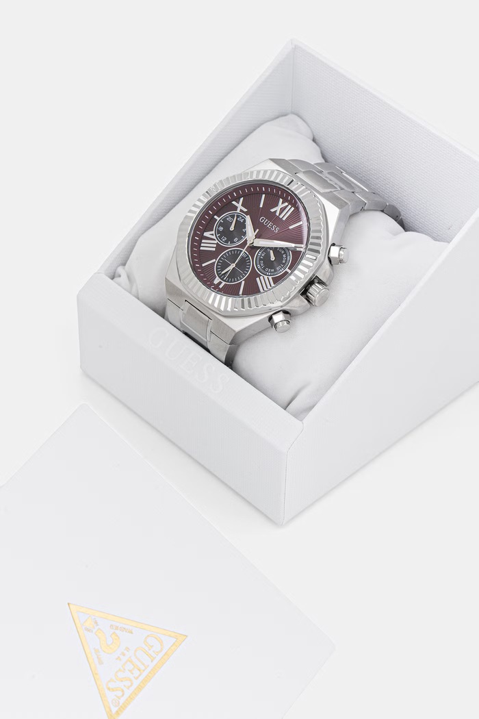 Akcesoria Guess zegarek męski GW0703G7 srebrny