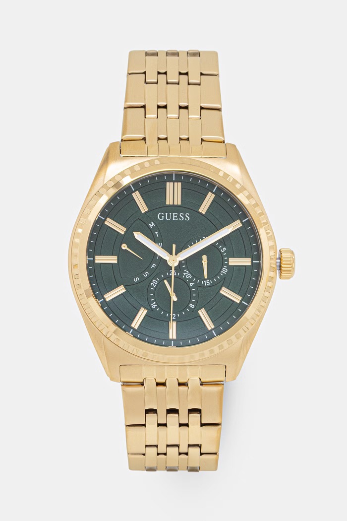 Guess zegarek męski złoty GW1051G2
