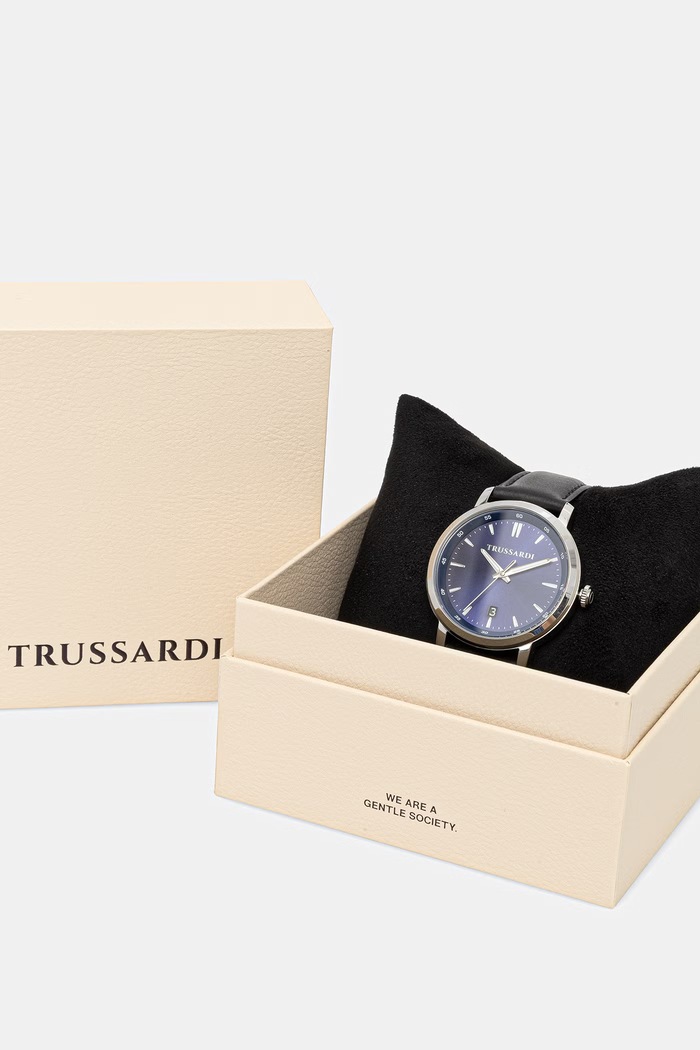 Trussardi ρολόι ανδρικό μαύρο R2451147004
