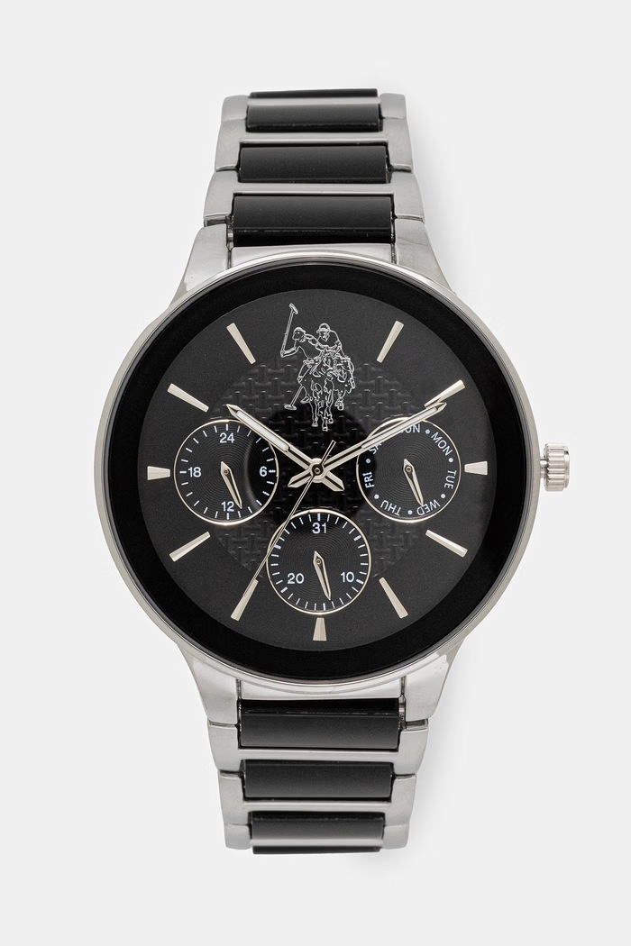 U.S. Polo Assn. férfi karóra ALEXANDRE ezüst USP4892ST