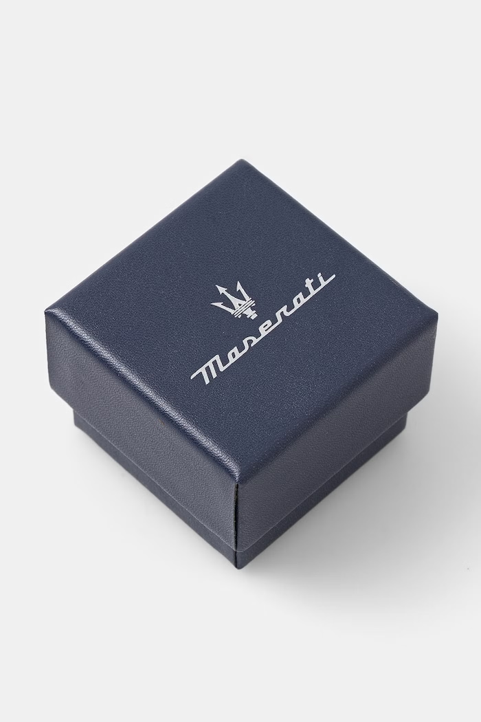 Akcesoria MASERATI pierścionek męski CERAMIC JM226ATZ890 niebieski