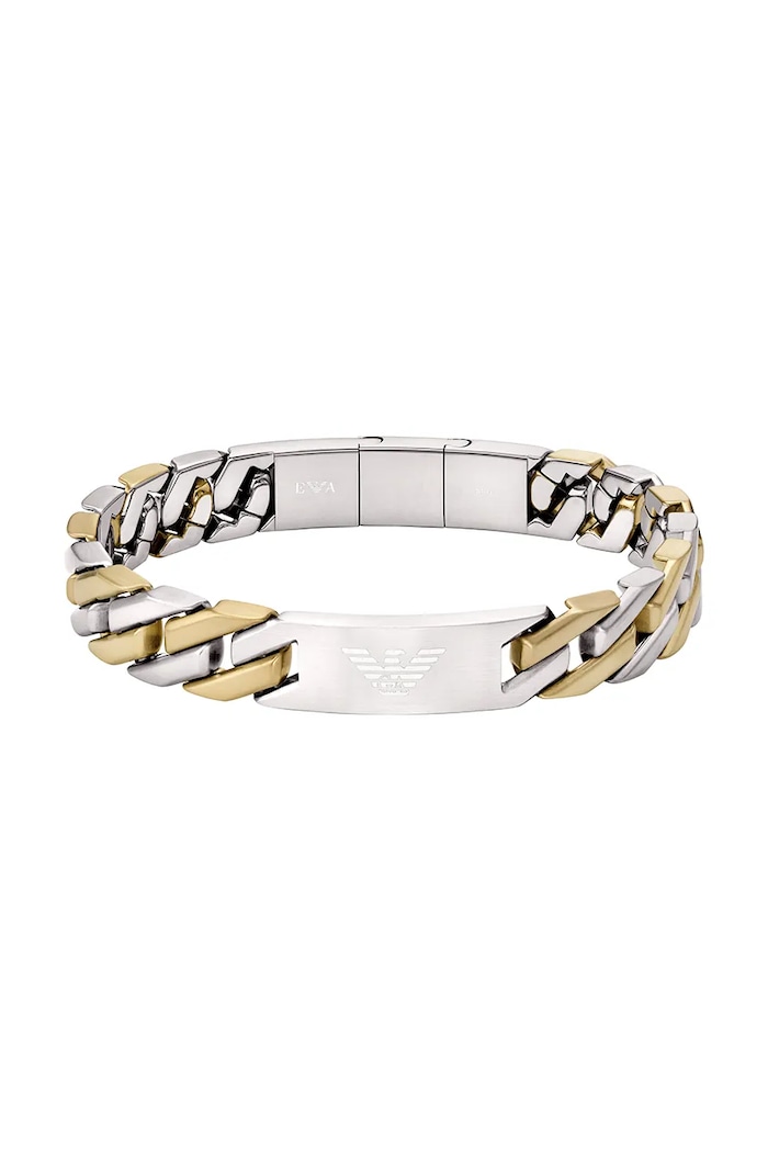 Emporio Armani náramok pánsky zo šľachtenej ocele Eagle Logo viacfarebná EGS3314040