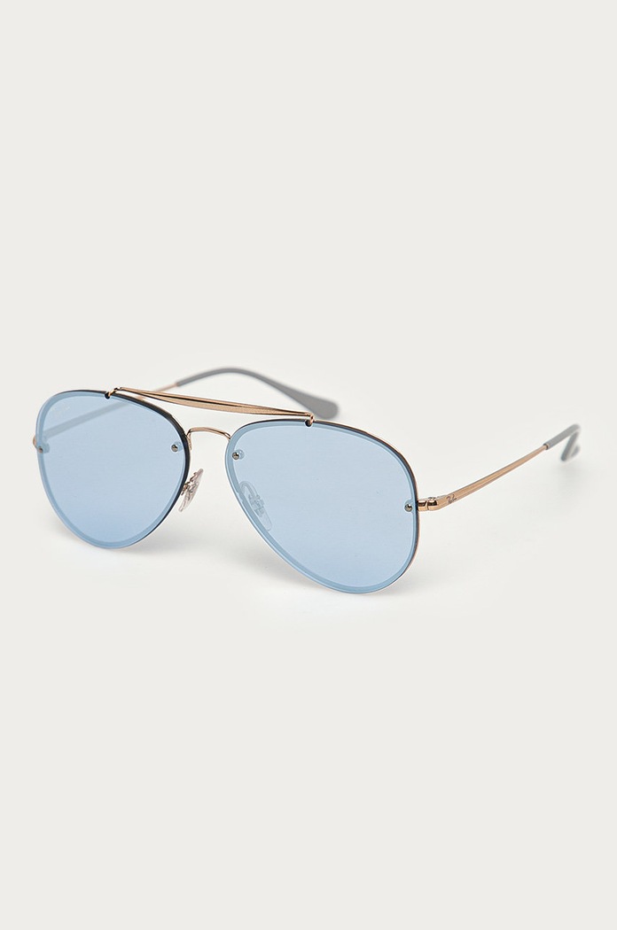 Ray-Ban ochelari 0RB3584N aur 0RB3584N.90531U.58.U