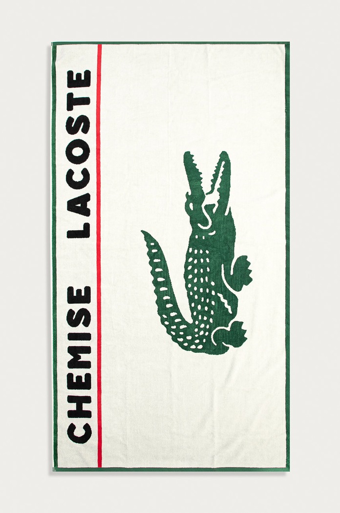 Lacoste - Ręcznik LMILLESI zielony LMILLESI