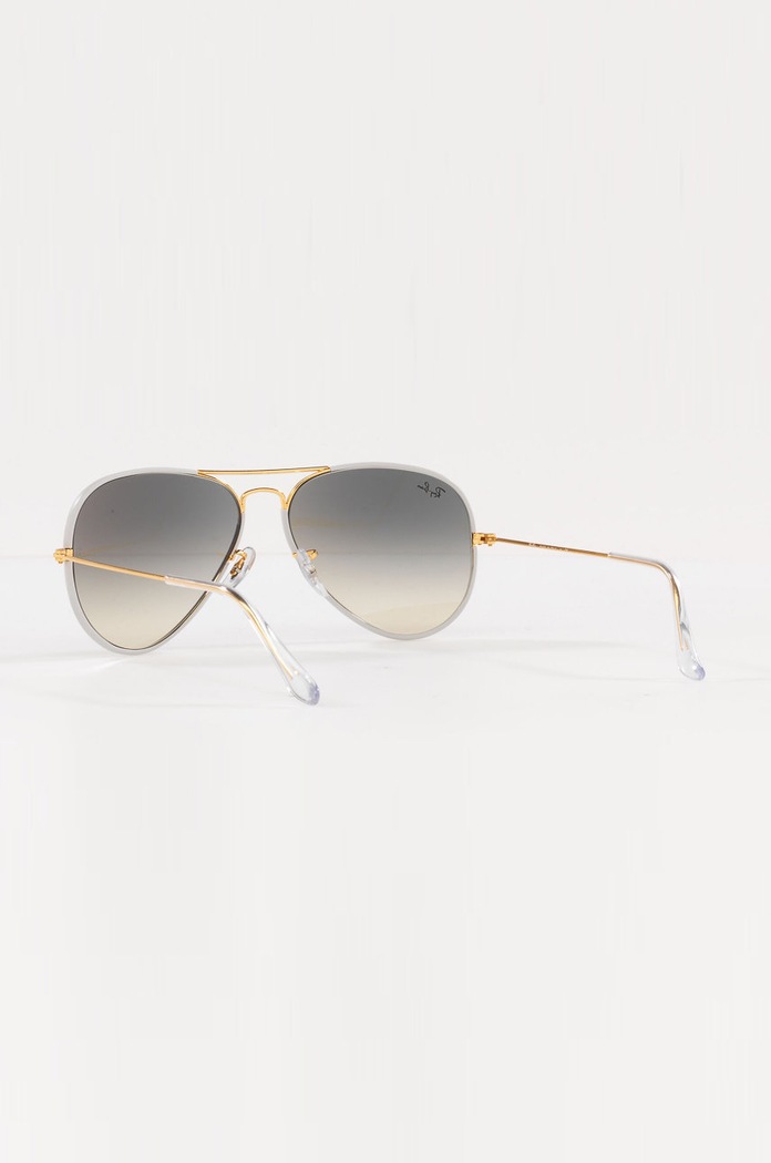 Ray-Ban okulary przeciwsłoneczne AVIATOR FULL COLOR 0RB3025JM złoty