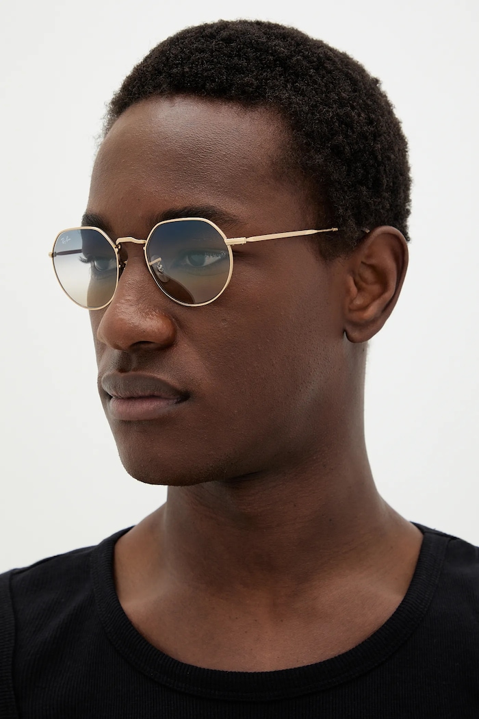 Ray-Ban JACK ochelari de soare 0RB3565 aur AA00