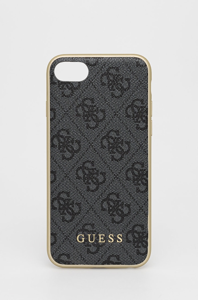 Guess Etui na telefon iPhone 7/8/SE 2020 szary GUHCI8G4GG