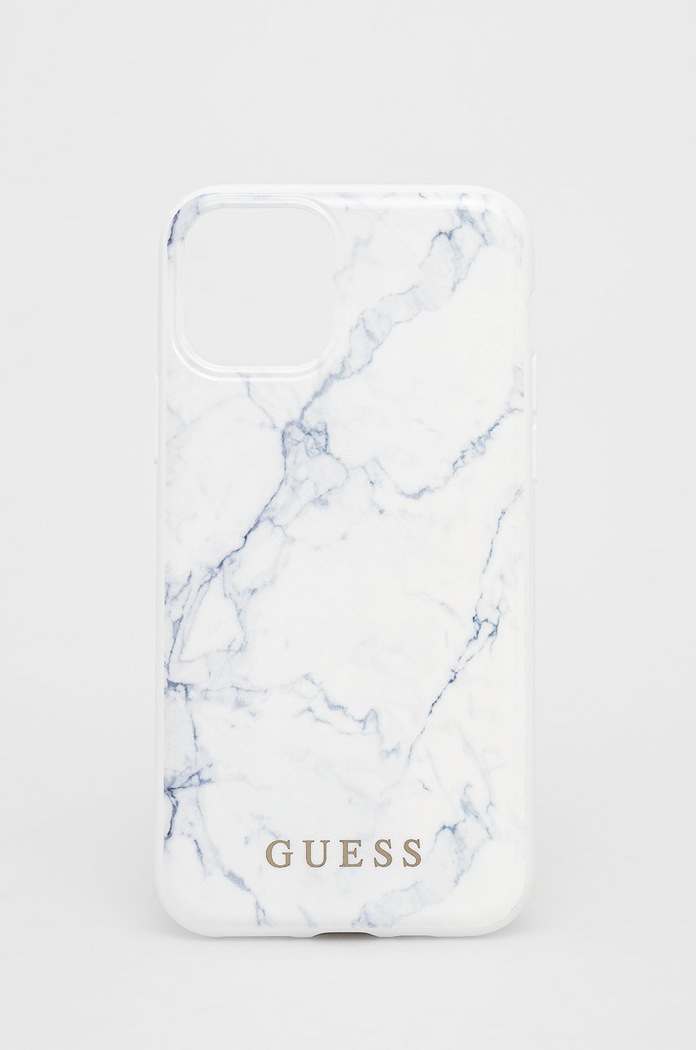 Guess Etui na telefon iPhone 11 Pro na telefon biały GUHCN58PCUMAWH