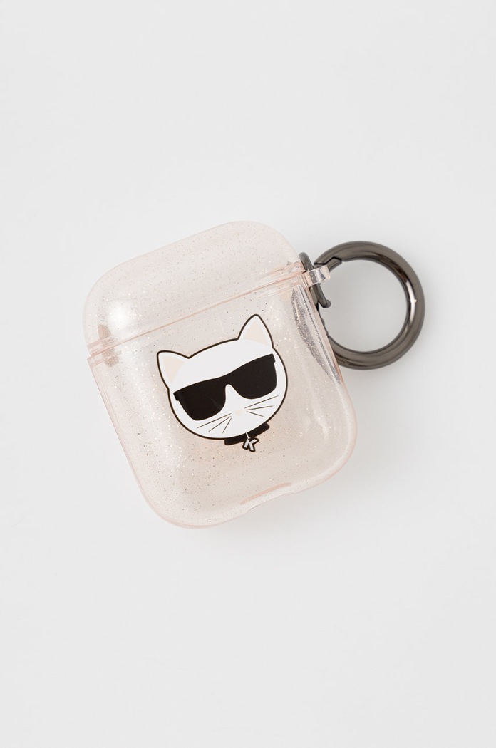 Karl Lagerfeld Pokrowiec na Airpods KLA2UCHGD transparentny KLA2UCHGD