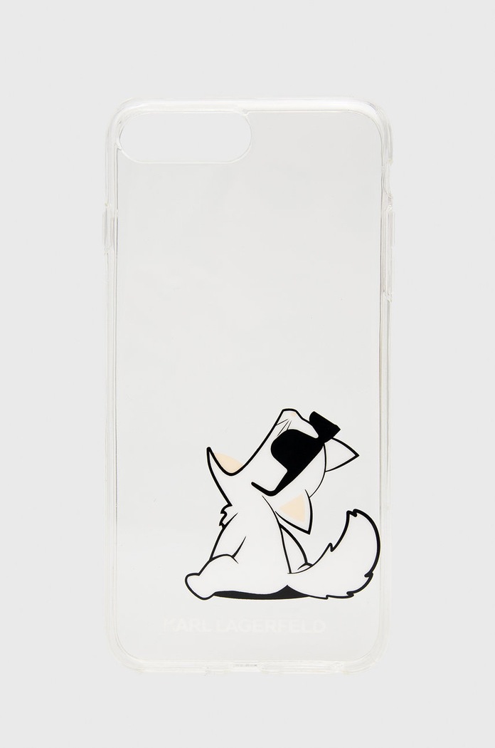 Karl Lagerfeld iPhone 7/8 Plus telefon tok telefonhoz áttetsző KLHCI8LCFNRC