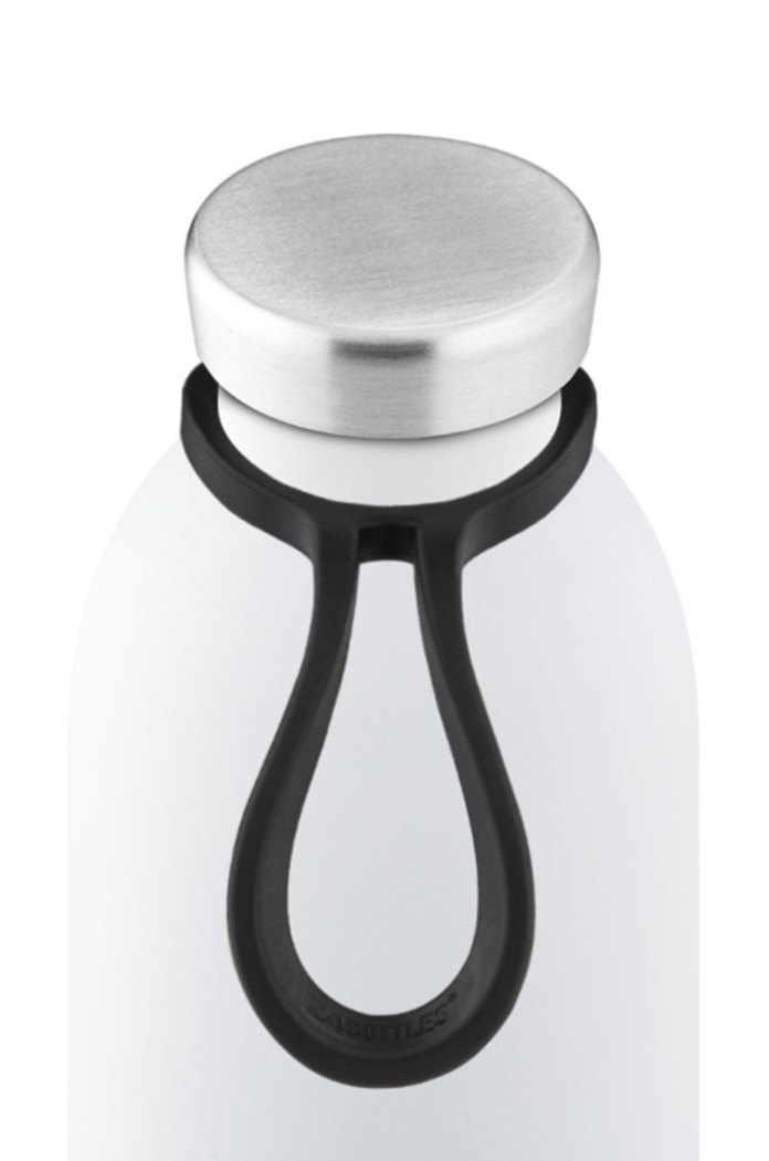 24bottles - Zawieszka do butelki czarny Bottle.Tie.Black