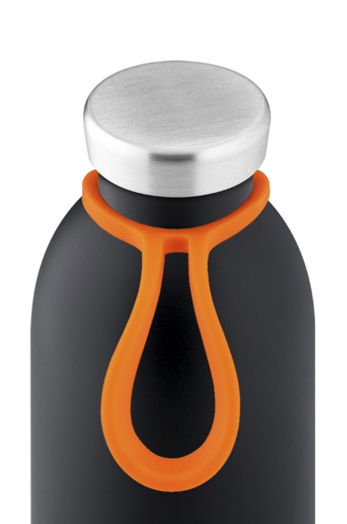 24bottles - Palack hordozó akasztó narancssárga Bottle.Tie.Orange
