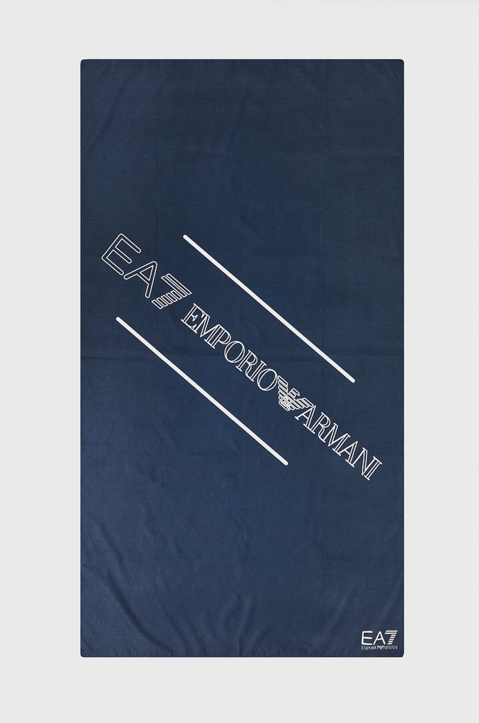 EA7 Emporio Armani ręcznik 914002.CC488.NOS granatowy 914002.CC488.NOS