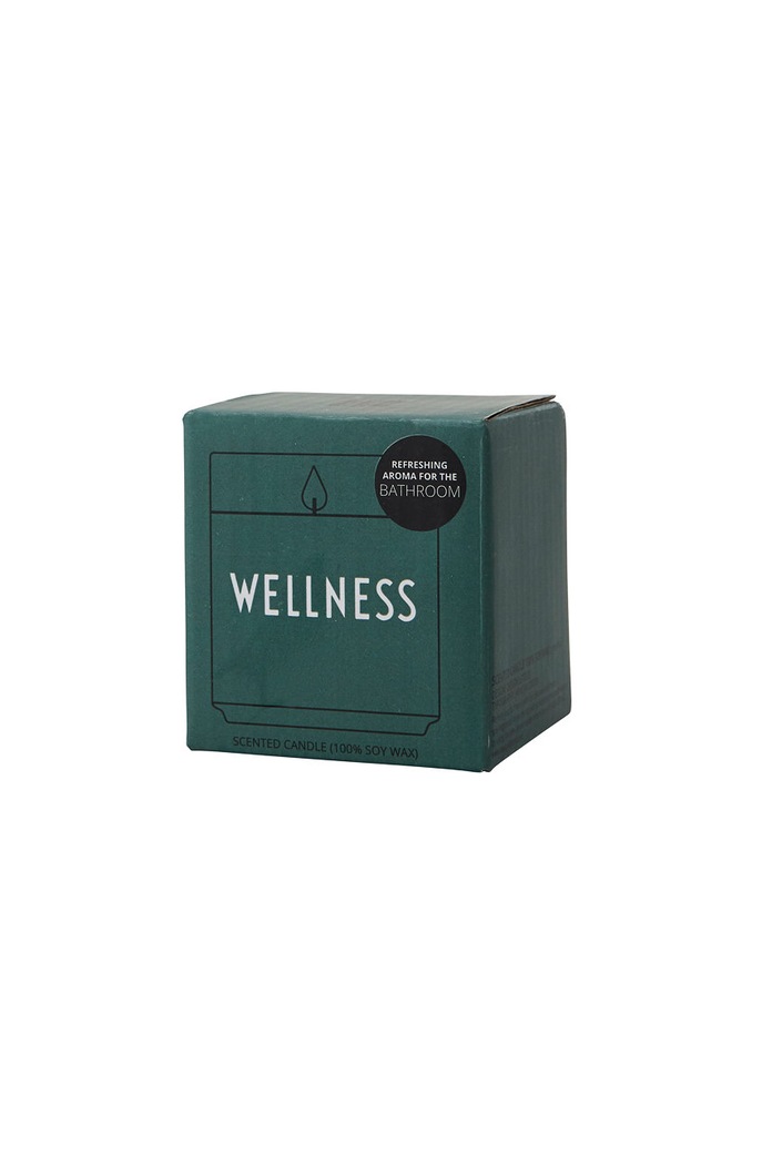 Design Letters Αρωματικό κερί 10107000DGWELLNESS πράσινο AA00