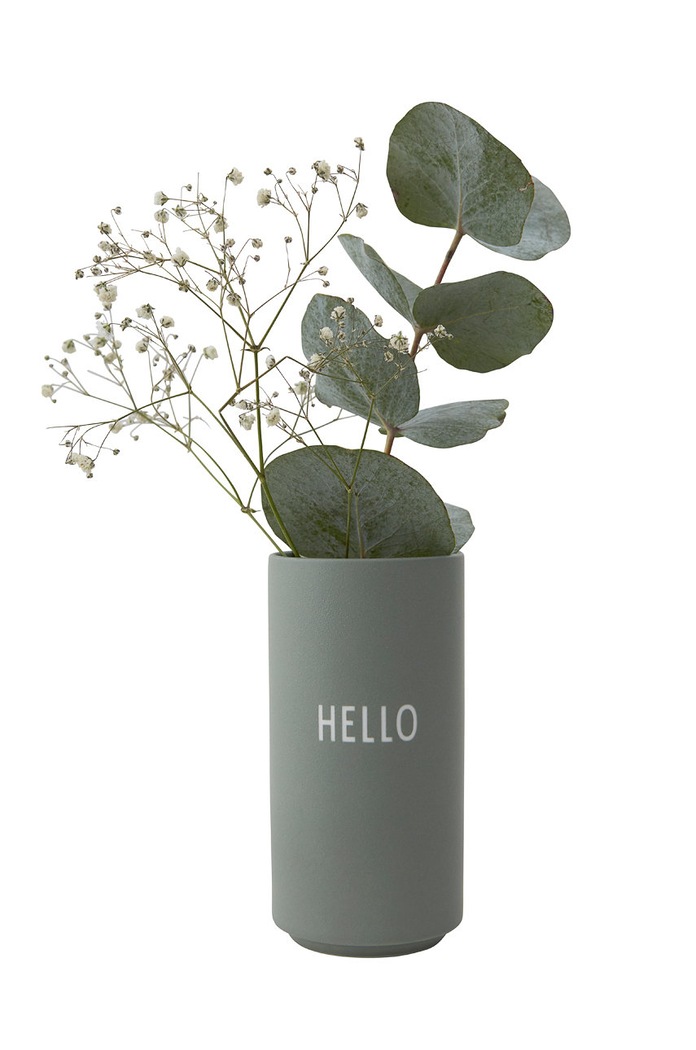 Obývacia izba a spálňa Design Letters - Dekoračná váza 10101005GREENHELLO zelená