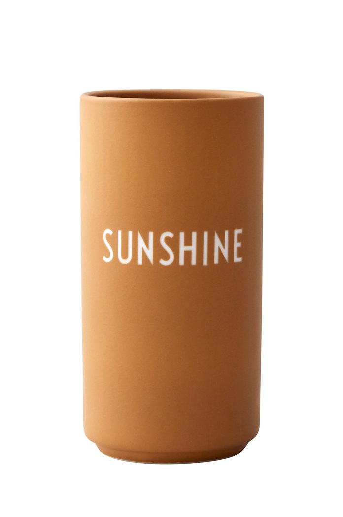 Dekorativní váza Design Letters oranžová 10101005MUSUNSHINE