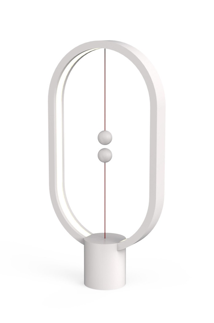 Allocacoc lampa stołowa Heng Balance biały DH0075WT/HBLEUC