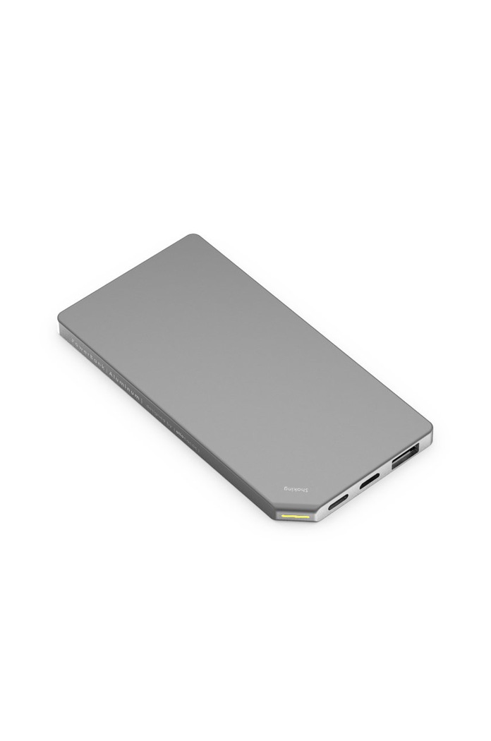 Allocacoc Powerbank Slim Aluminum 10528SV/PWBK50 gri AA00