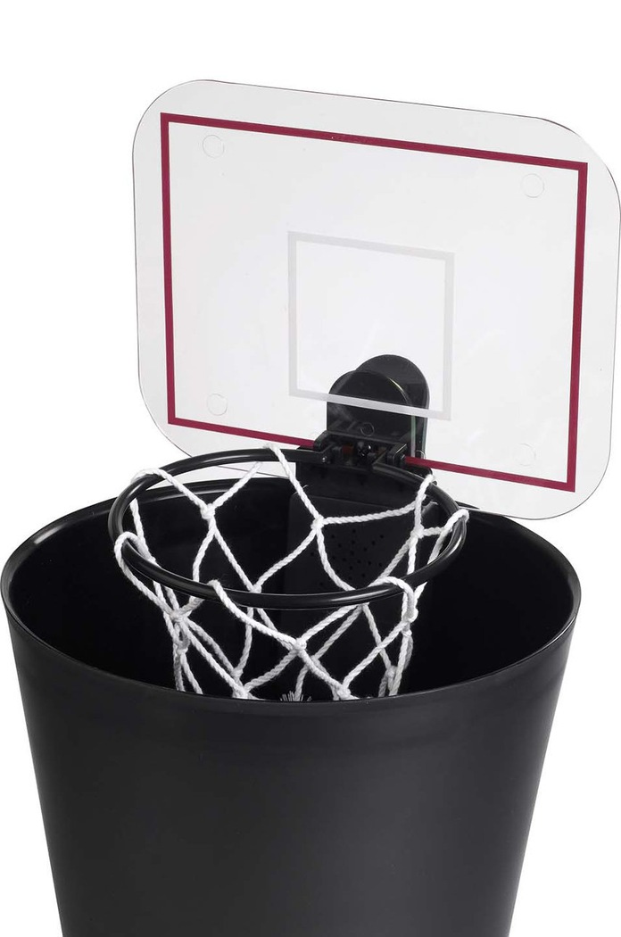 Balvi basketbalový kôš na odpadkový kôš biela 22222