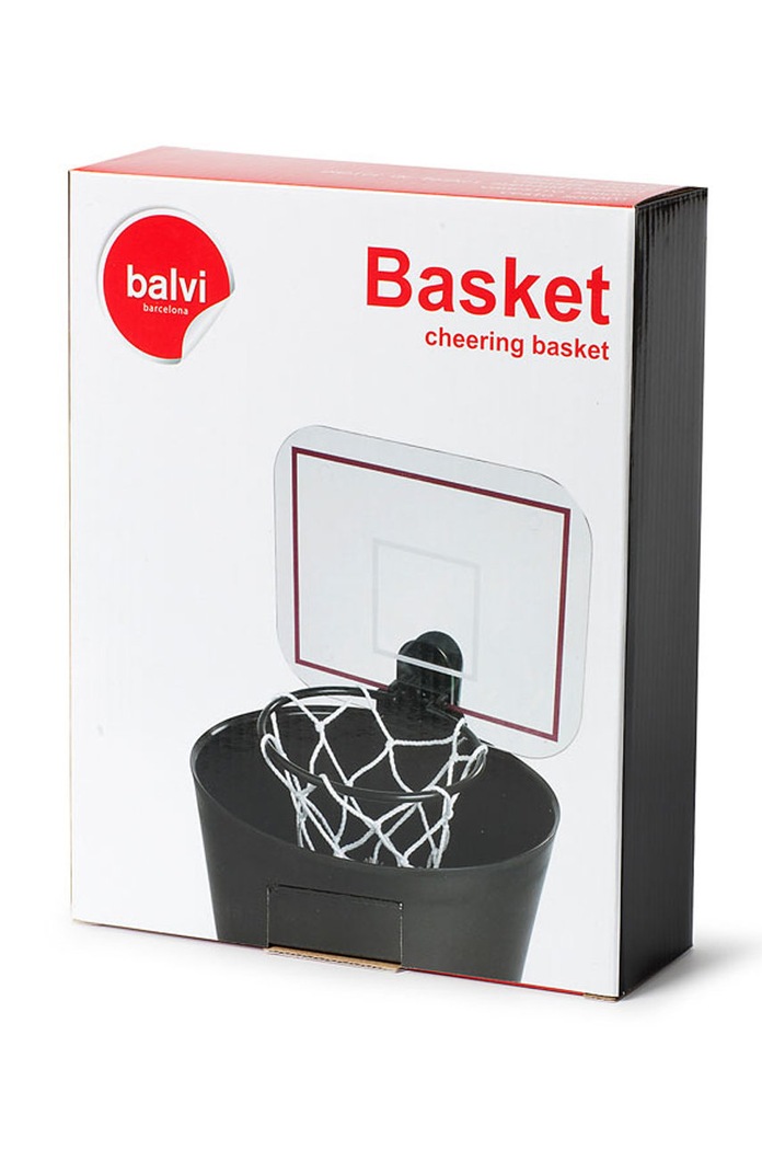 Balvi basketbalový kôš na odpadkový kôš 22222 biela AA00