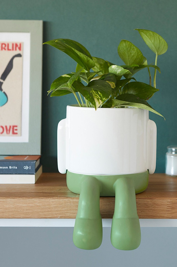 Balvi vaso da fiori 22 x 17 x 21,5 cm 27530 verde