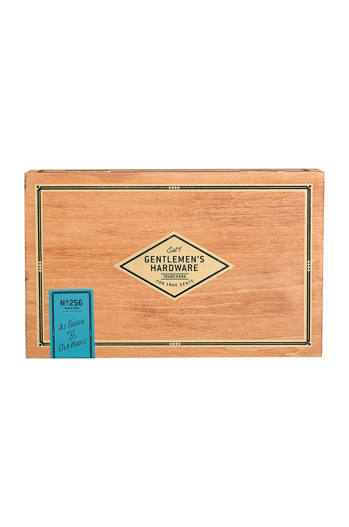 Sada na péči o obuv Gentlemen's Hardware GEN256 černá