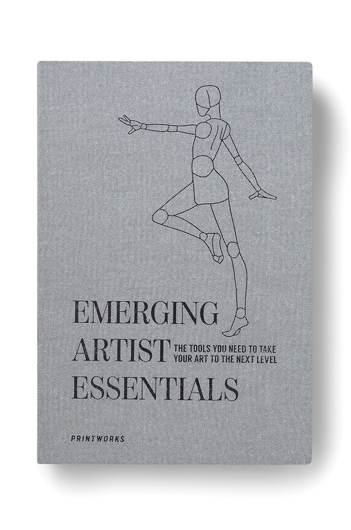Sada na kreslení Printworks Emerging Artist Essential šedá PW00456