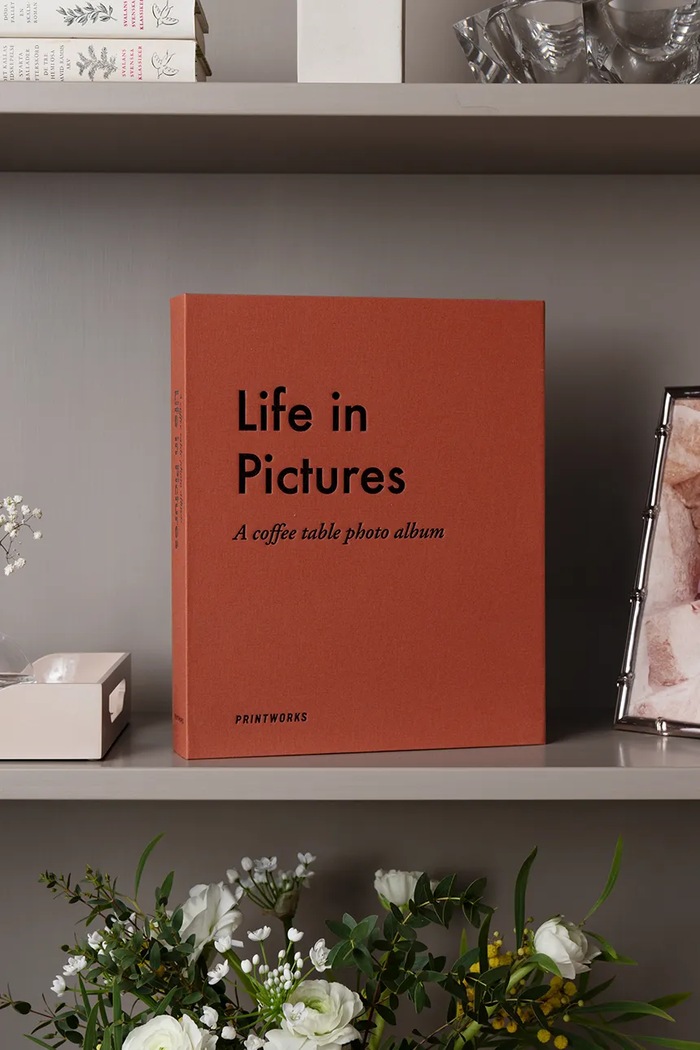 Fotoalbum Printworks Life In Pictures oranžová PW00152